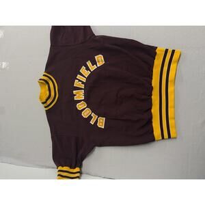 True Vintage Bloomfield College Warm Up / Cheer Top - Large